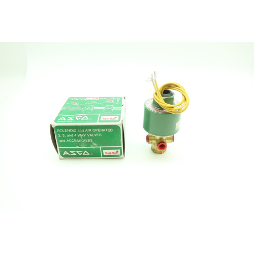 Asco JV2048542 HV226818-1 Red-hat Ii Solenoid Valve 120vac 1/4in Npt