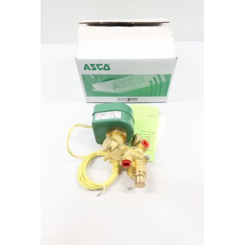 Asco L2126321RF Red-hat Solenoid Valve 125v-dc 3/8in Npt