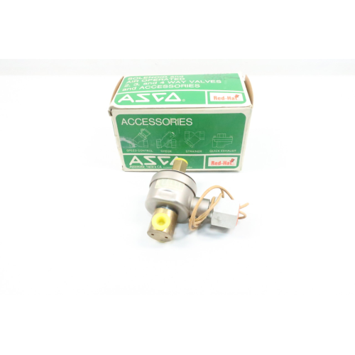 Asco NP8314CE Red-hat Solenoid Valve 125v-dc 1/4in Npt