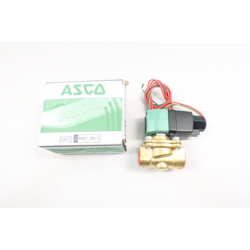 Asco 8210P095 Red-hat Solenoid Shutoff Valve 120v-ac 3/4in Npt