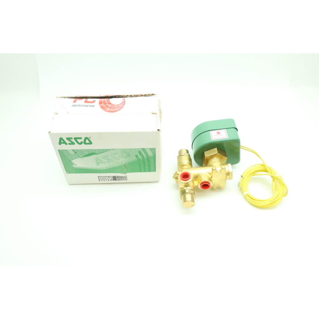 Asco 2126321RF Red-hat Solenoid Valve 125v-dc 3/8in Npt