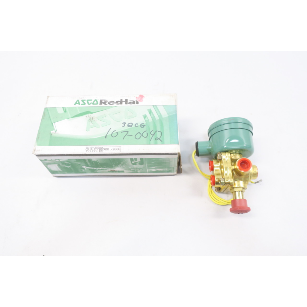 Asco 101283-2 Red-hat Ii A-s-h 120v-ac 3/8in Npt Solenoid Valve