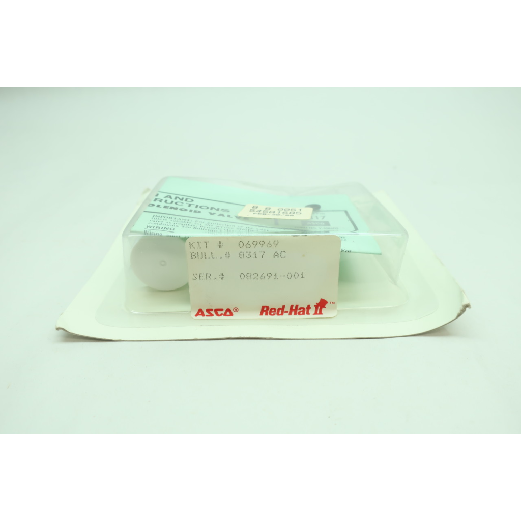 Asco 069969 Red-hat Ii Solenoid Valve Repair Kit