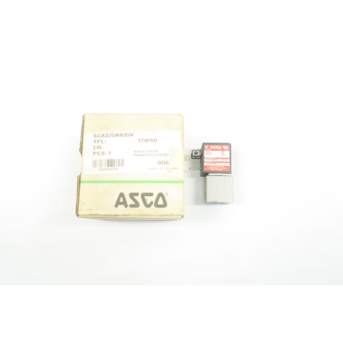 Asco SC8325B035V Npt 120v-ac 1/8in Solenoid Valve