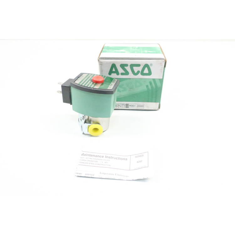 Asco SU8262G152V Red-hat Ii Solenoid Valve 120v-ac 1/4in Npt