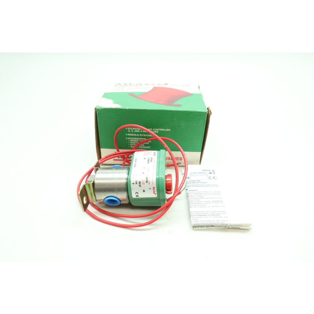 Asco 26400027 Solenoid Valve 120v-ac 1/4in Npt