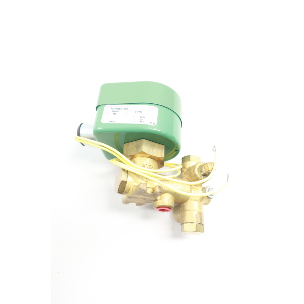 Asco TX2126301G13477 Solenoid Valve 125v-dc 1/4in Npt