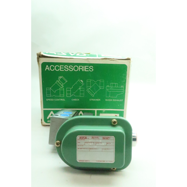 Asco WPKBX8340A4 Red-hat Solenoid Valve 120v-ac 1/4in Npt