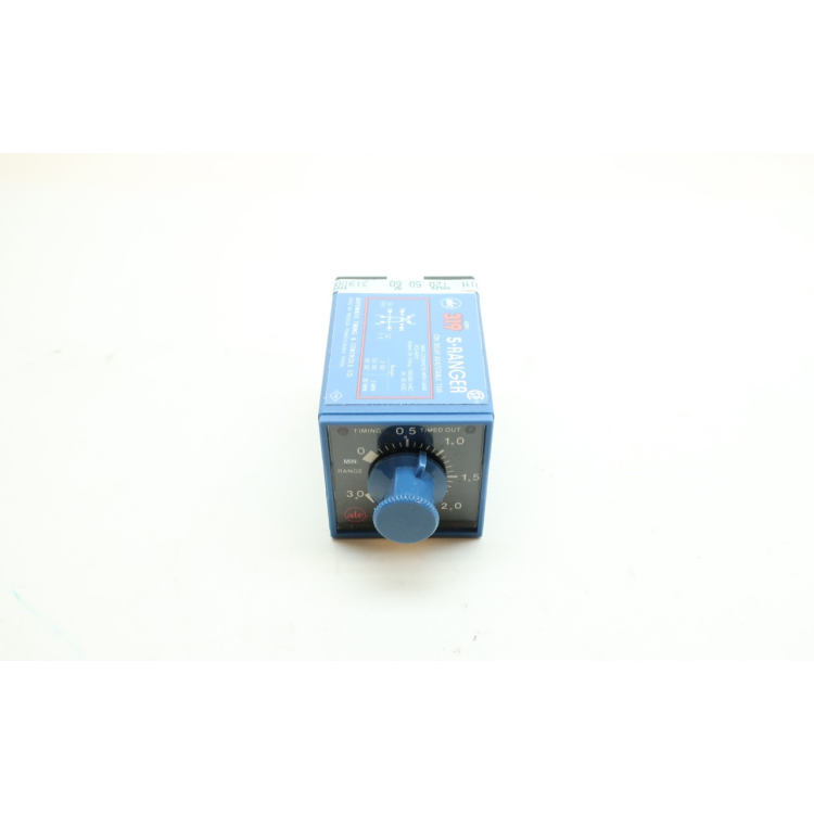 Atc 319D016Q1C 5 Ranger Time Delay Relay 0-3sec 120v-ac