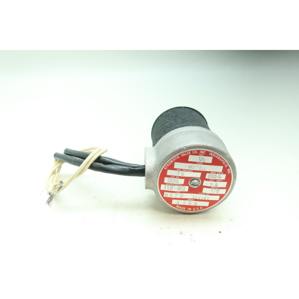 Atkomatic 1109 Solenoid Valve 115v-ac 1/8in Npt