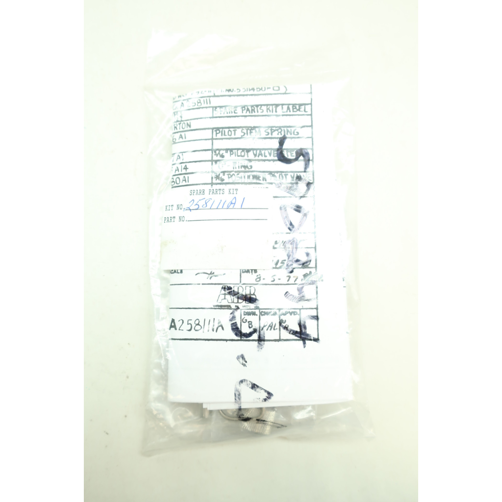 Babcock Wilcox 258111A1 Pilot Positioner Repair Kit