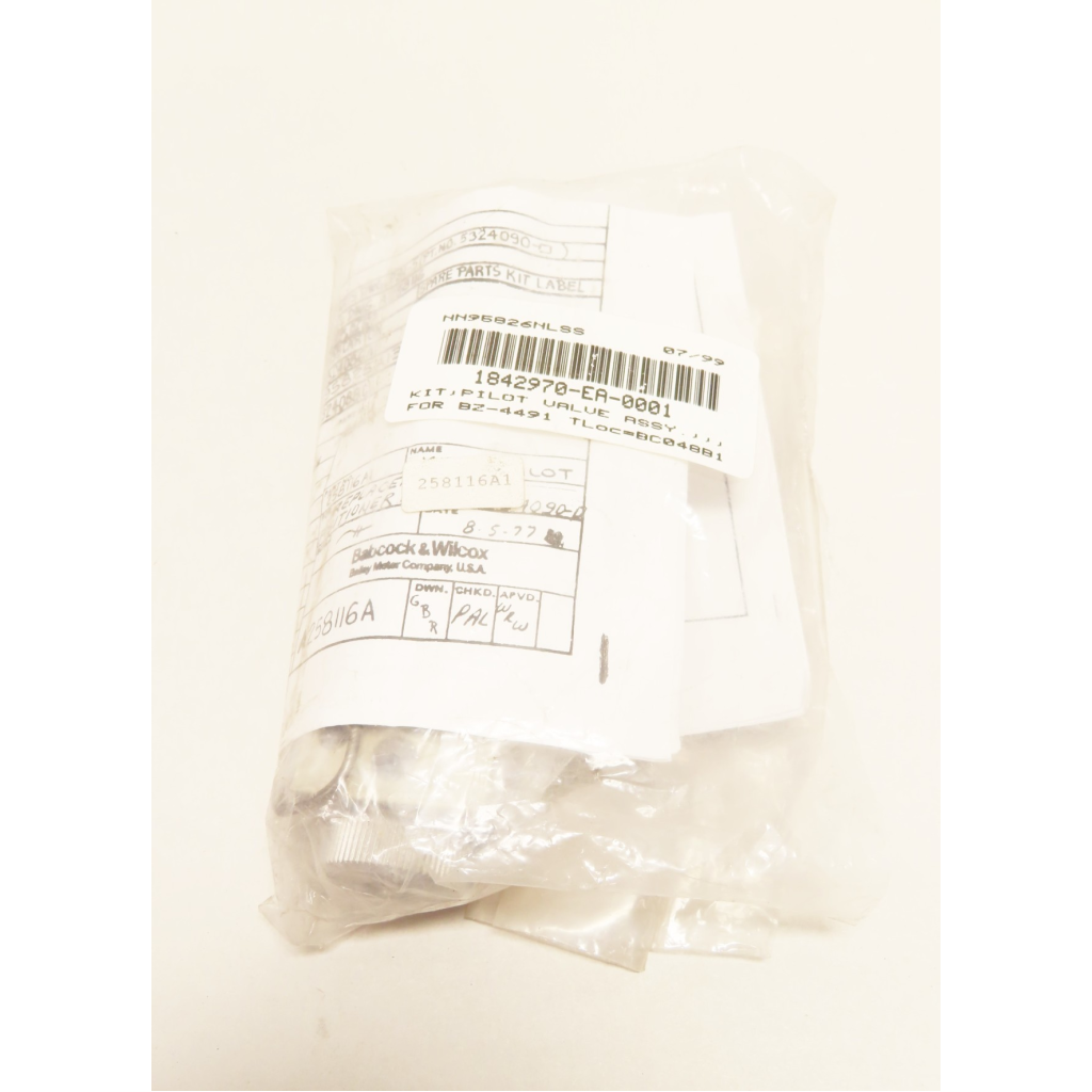 Babcock Wilcox 258116A1 Pilot Replacement Kit