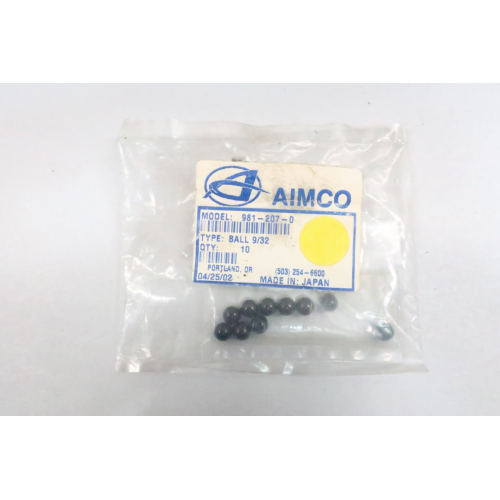 Bag Of 10 Aimco 981-207-0 Bearing Ball 9/32in