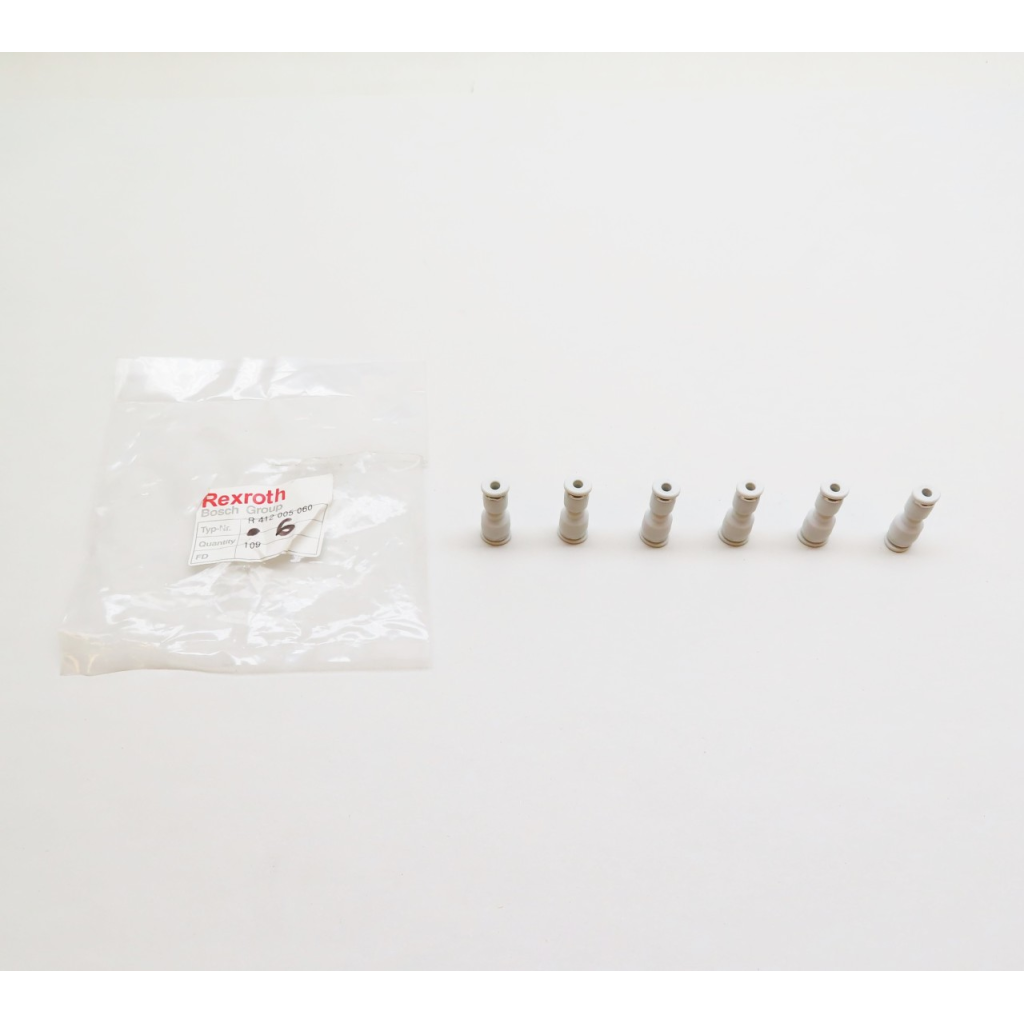Bag Of 5 Bosch Rexroth R412005060 Straight Plug Connector