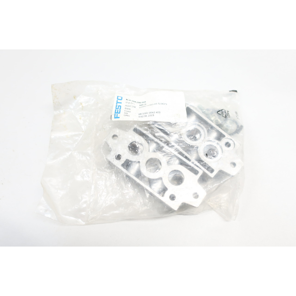 Bag Of 2 Festo NEV-1DA/DB-ISO End Plate Kit
