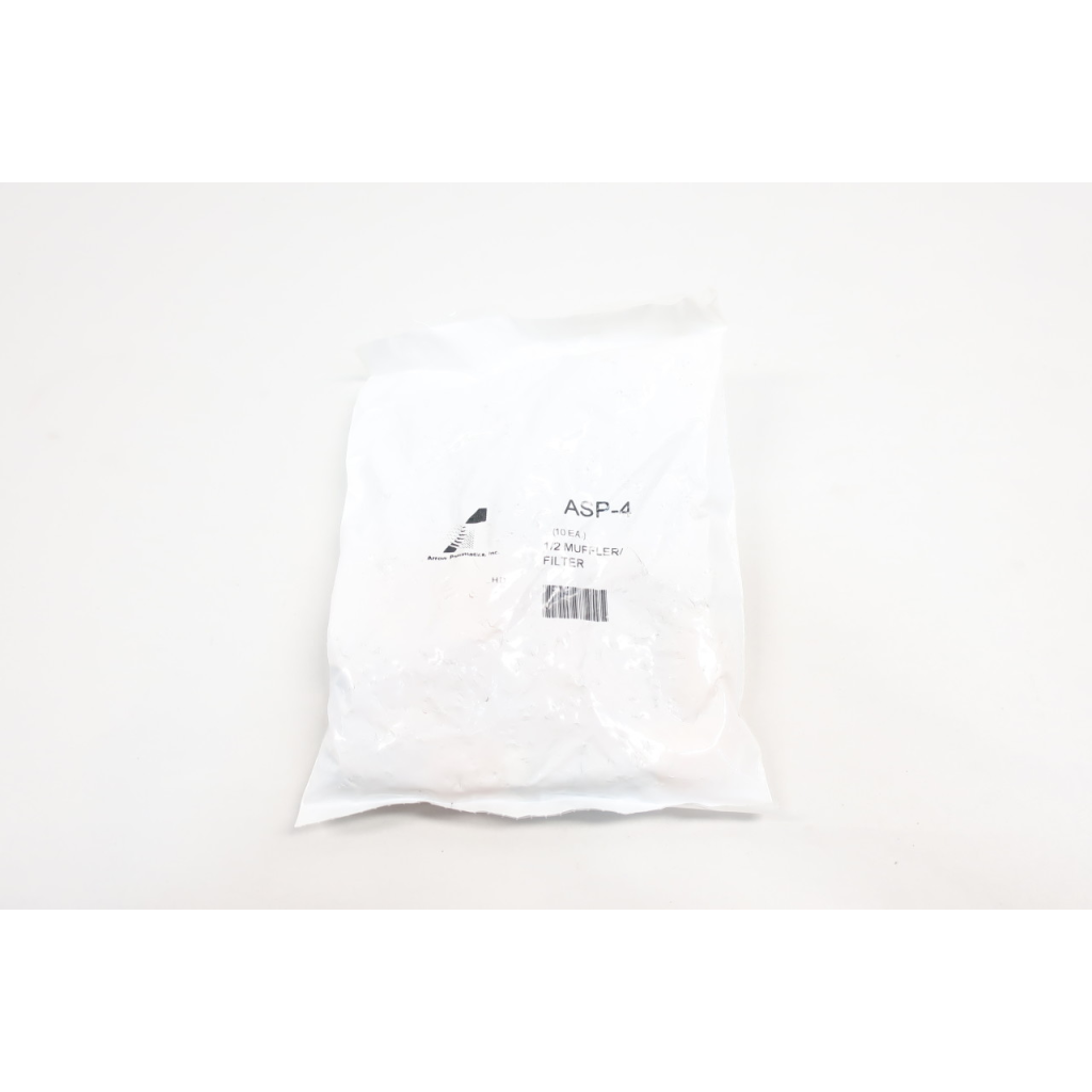 Bag Of 10 New Arrow Pneumatics ASP-4 1/2 Pneumatic Muffler Filter