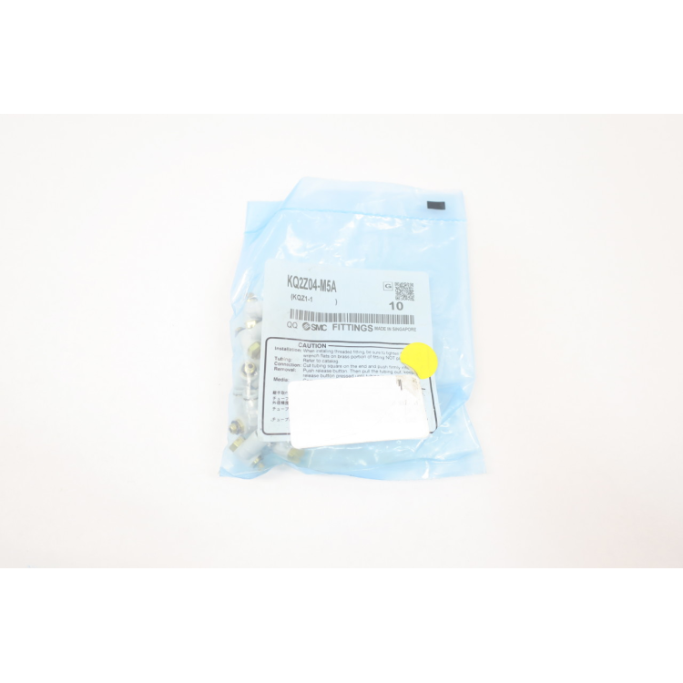 Bag Of 10 New Smc KQ2Z04-M5A Elbow Adapter M5x0.8 Male Pneumatic Fitting
