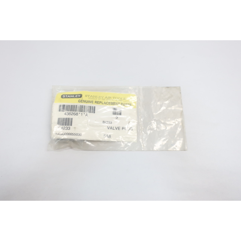 Bag Of 2 New Stanley B4233 Valve Plug