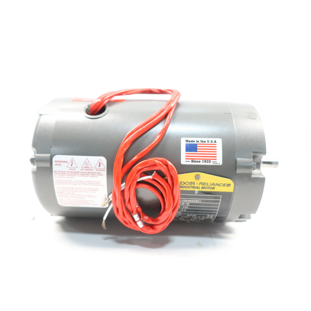 Baldor Ac Motor 10lb-in 48cz 1ph 1700rpm 208-240v-ac