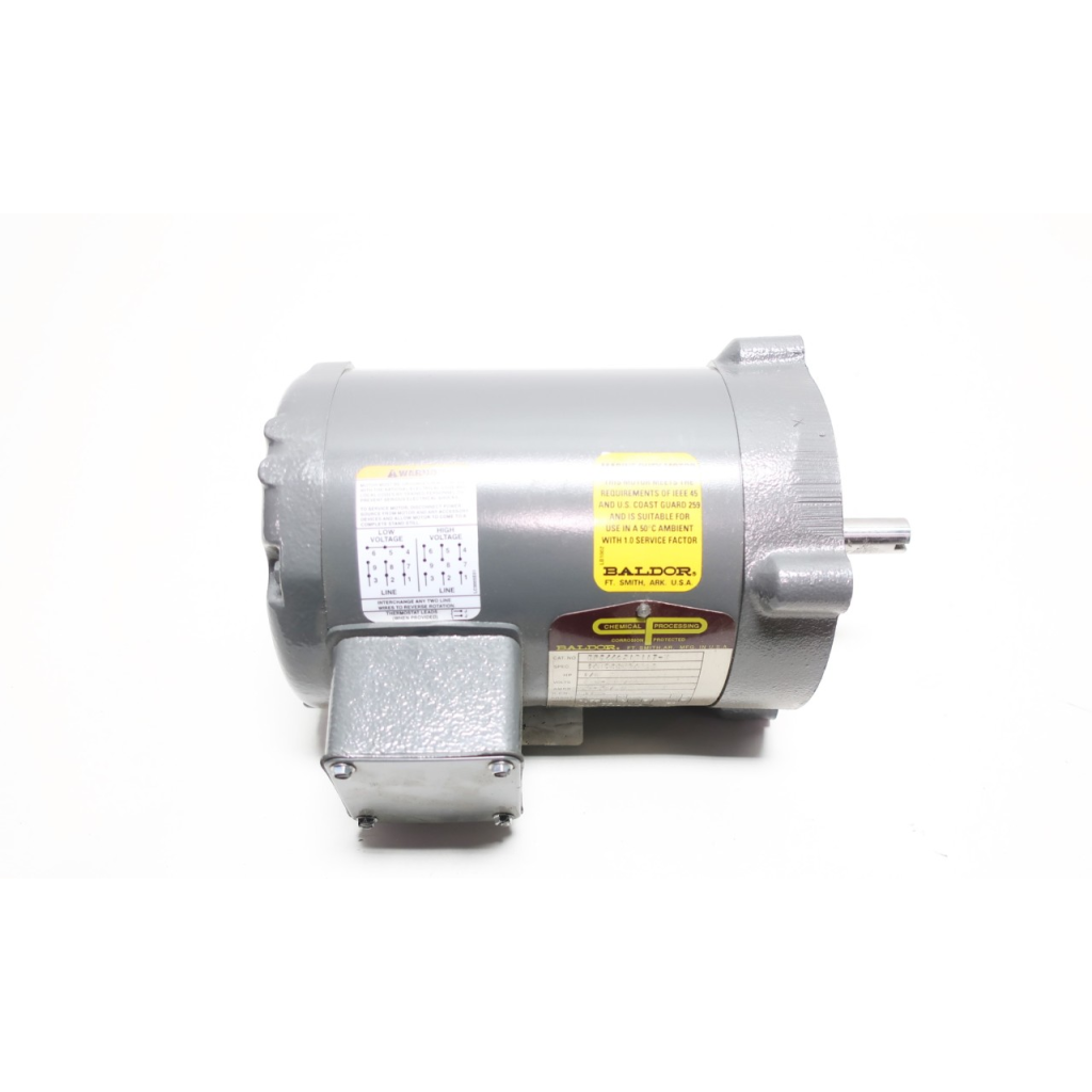 Baldor BP8446210117-H Motor 56cz 3ph 1/6hp 1725rpm 208-230/460v-ac