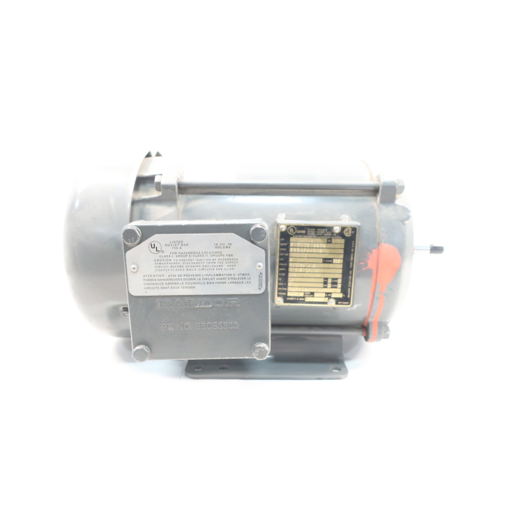 Baldor 09909B BX434676 Ac Motor 182cz 3ph 3hp 3450rpm 208-230/460v-ac