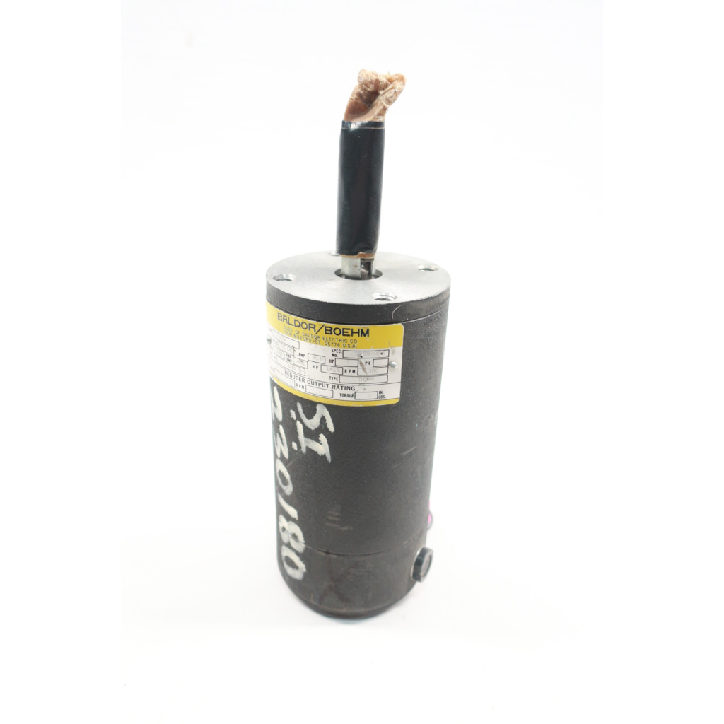Baldor DCPM Gearmotor 380rpm 1/16hp 95v-dc