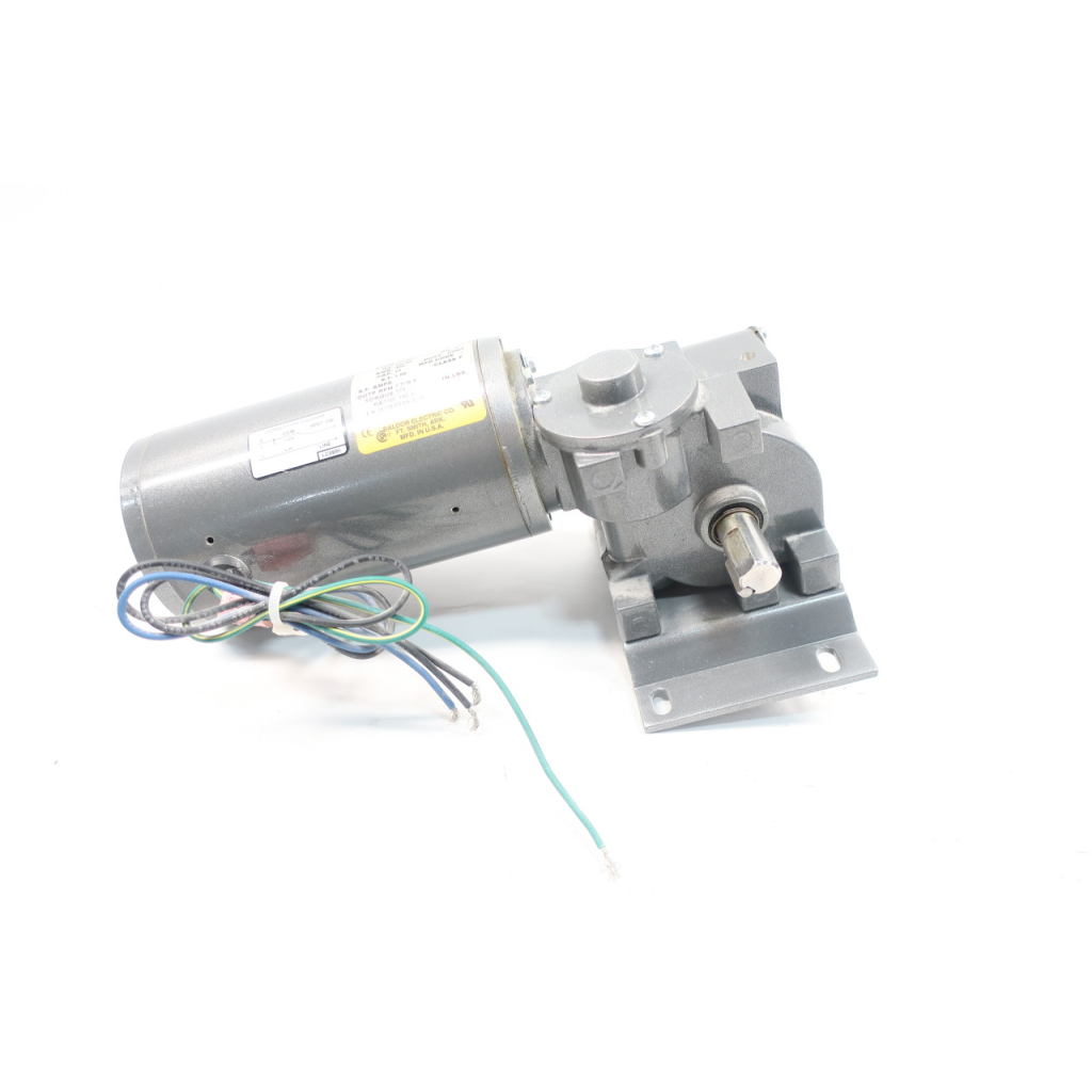 Baldor GC24314 Gearmotor 9.3rpm 1ph 0.08hp 115v-ac