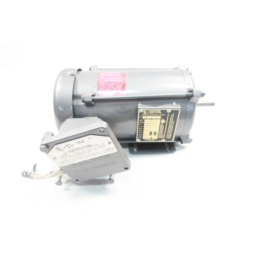 Baldor L4005A Ac Motor 48 1ph 1/3hp 3450rpm 115/230v-ac