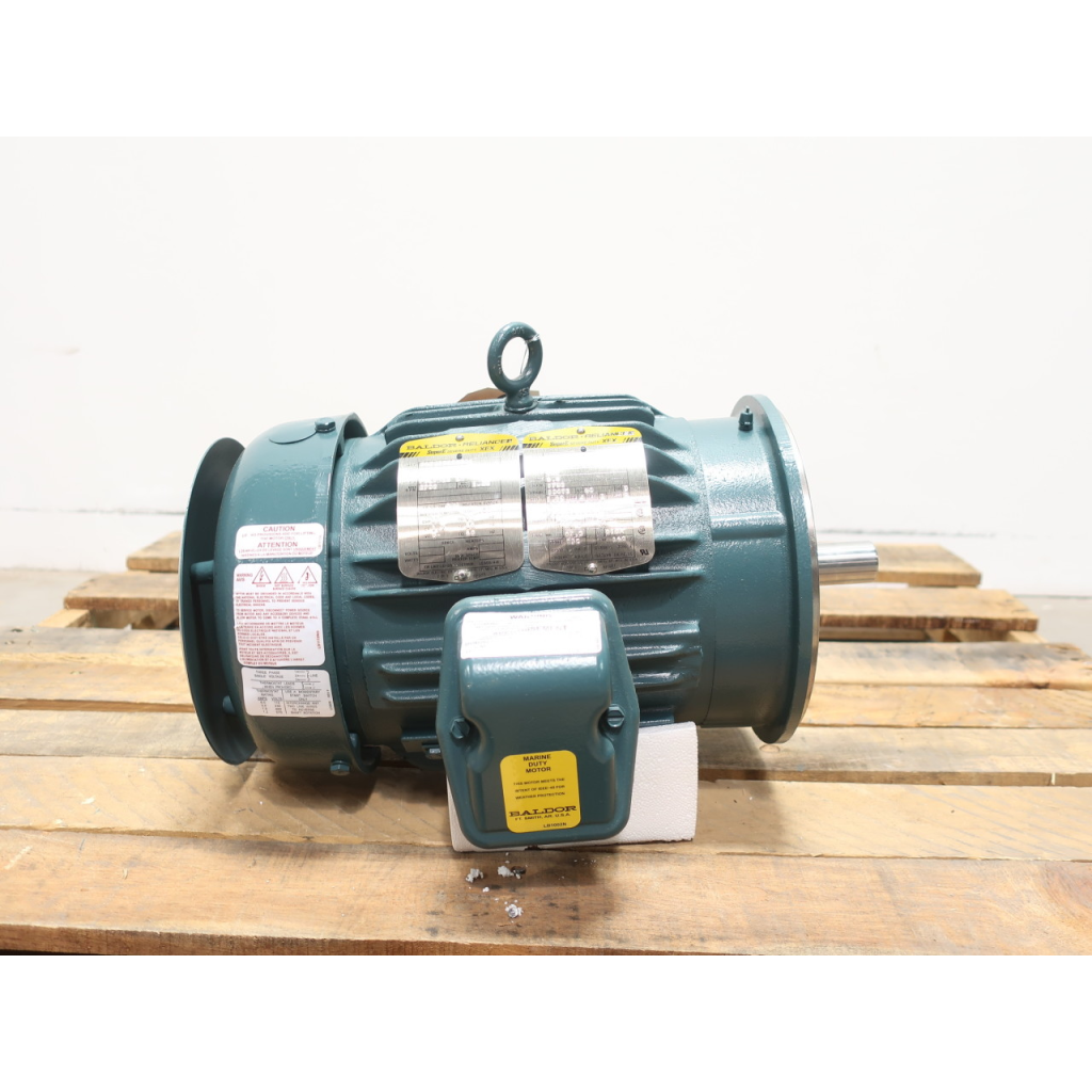 Baldor VECP3665T-4 Super-e 184tc 3ph 5hp 1750rpm 460v-ac Motor