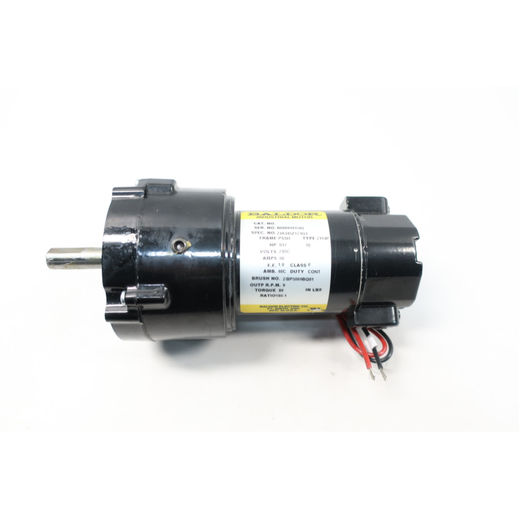 Baldor 2314p Gearmotor 9rpm 0.017hp 24v-dc