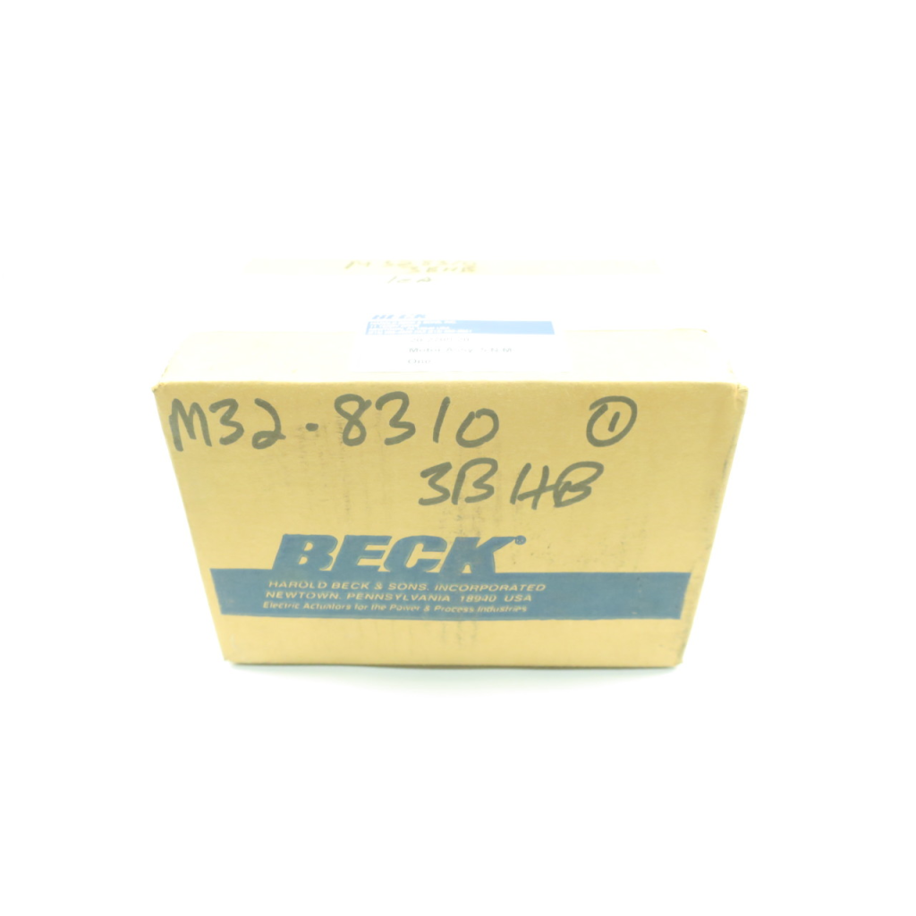 Beck 20-2700-20 Actuator Motor Assembly 0.5nm