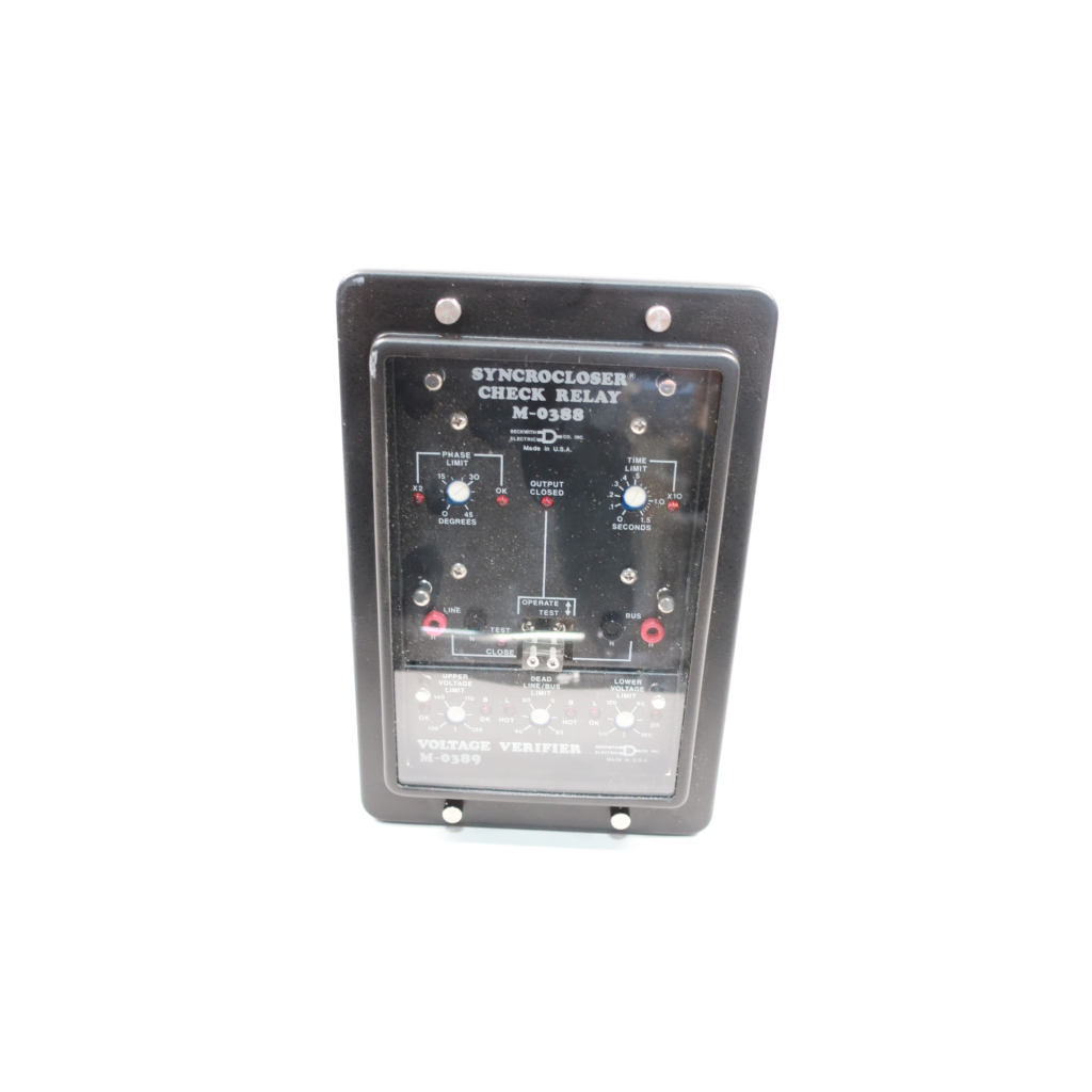 Beckwith M-0388 0388DIEI Syncrocloser Check Relay