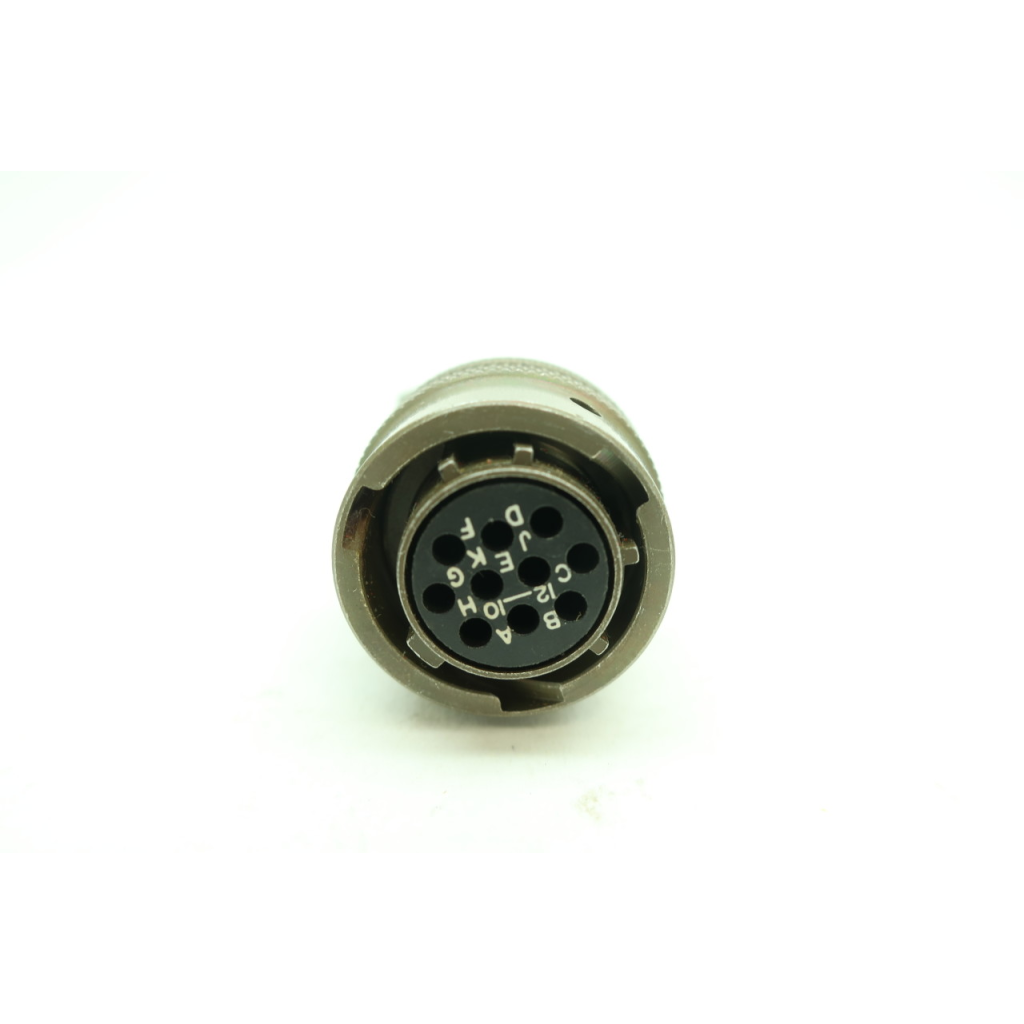 Bendix 8552 MS3126E12-10SW 10 Pin Female Straight Connector