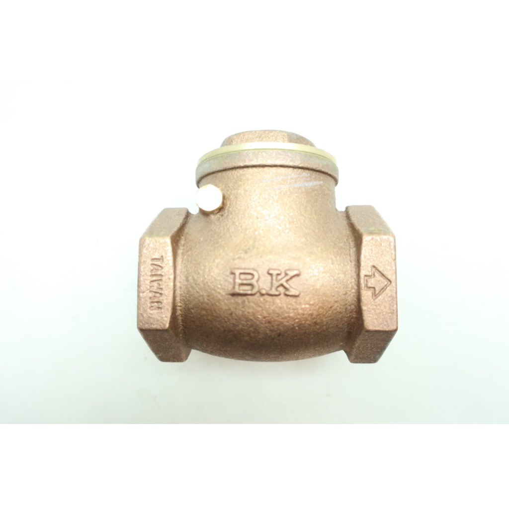 Bk Precision Bronze Swing Gate Check Valve 1-1/2in Npt 150