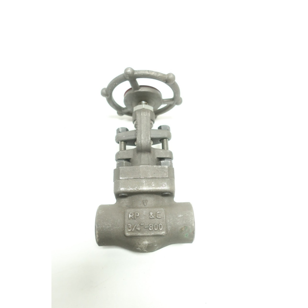 Bonney Forge F80D Manual Steel Socket Weld Globe Valve 800 3/4in