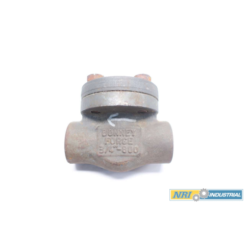 Bonney Forge 097795-0048 800 3/4 In Steel Socket Weld Piston Valve