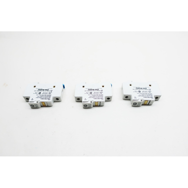 Box Of 3 Allen Bradley 1492-FB1C30-L Fuse Holder 600v Ser A 1p 30a Amp