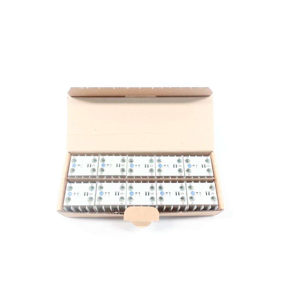 Box Of 10 Allen Bradley 100-KFA20EM Auxiliary Contact Block Ser A