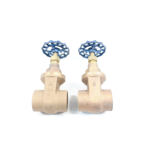 Box Of 2 American Valve 3S Manual Bronze Wedge Gate Valve 125 2in Solder