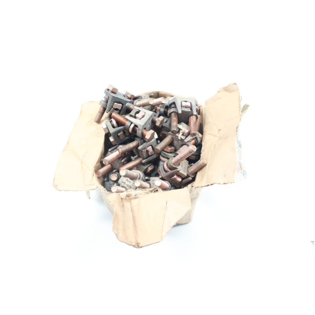 Box Of 36 Burndy KVSW28 Copper Bolt Connector