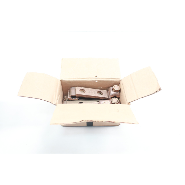 Box Of 10 Burndy QB282N Qiklug 2 Hole Terminal Connector