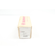 Box Of 25 Burndy QDA8CCG7 Qiklug 1 Hole Terminal