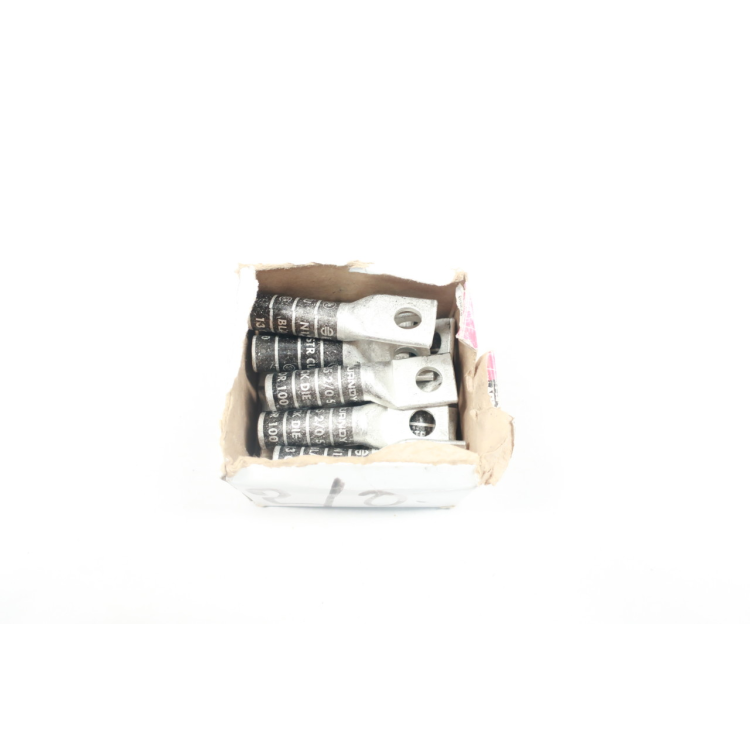 Box Of 17 Burndy YA26 502260 Hylug Compression Lug 3/8in