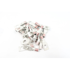 Box Of 25 Burndy YA28LBOX 2str Cu 1-hole Short Compression Lug