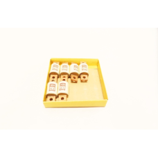 Box Of 6 Bussmann KAB 200 Tron  Rectifier 200a Amp 250v-ac Fuse