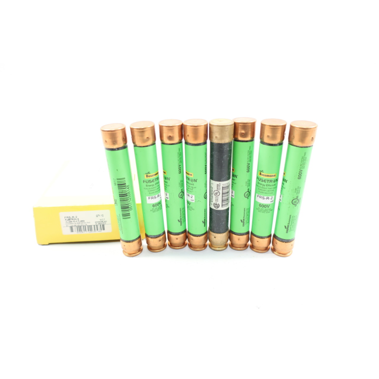 Box Of 8 Cooper Bussmann FRS-R-2 Cartridge Fuse Rk5 2a 600v-ac