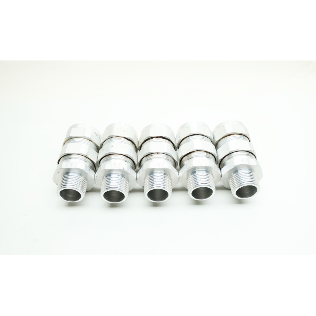 Box Of 5 Cooper TMC3112 Terminator Cable Fitting 1in