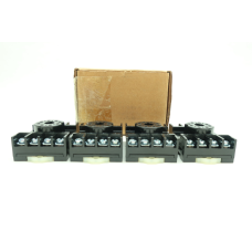 Box Of 4 Custom Connector 0T08-PC Relay Base Socket 300v 10a