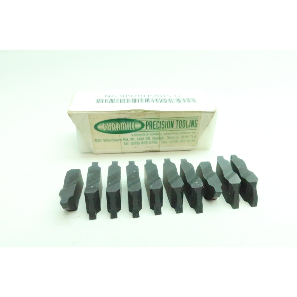 Box Of 10 Duramill NG3097RLP20TS-U Carbide Insert