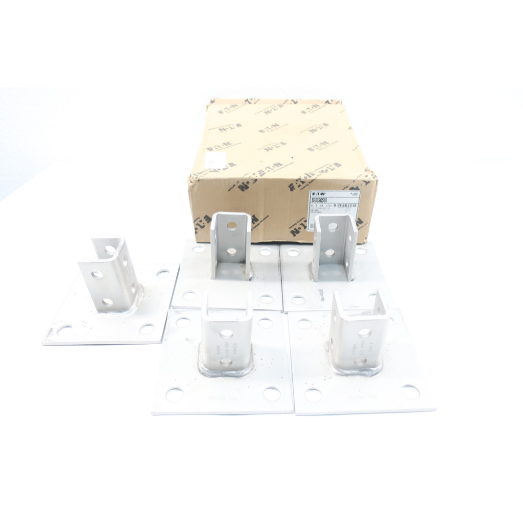 Box Of 5 Eaton B280SQSS6 Stainless Square Centered Post Base